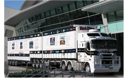 The TRUCKRIGHT Industry Vehicle at the Australian Trucking Convention on the Gold Coast